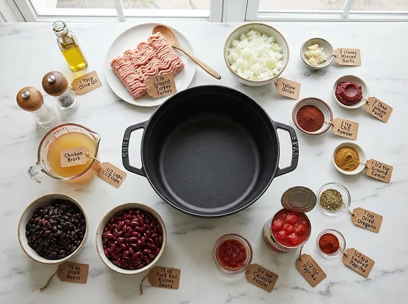 Smoky Ground Turkey Chili 2 ing Smoky Ground Turkey Chili