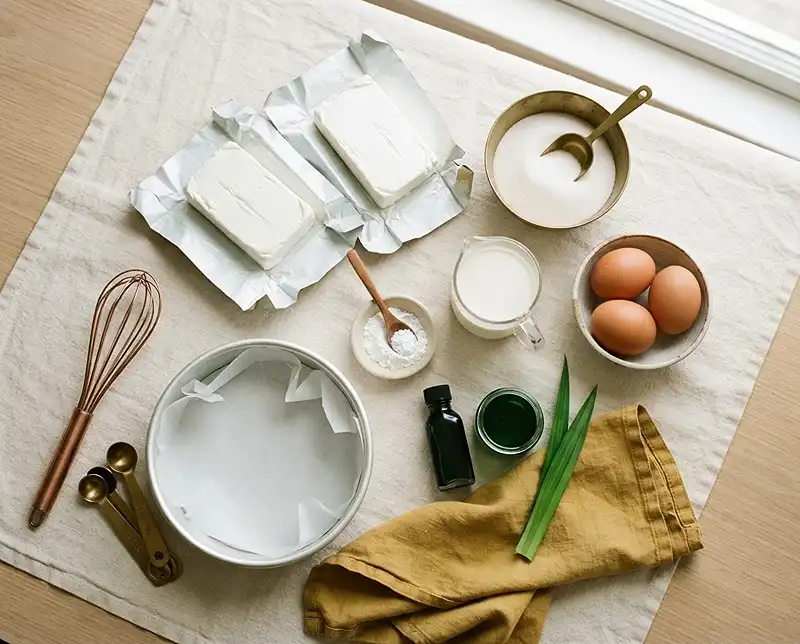 japanese air cheesecake​ Ingredients