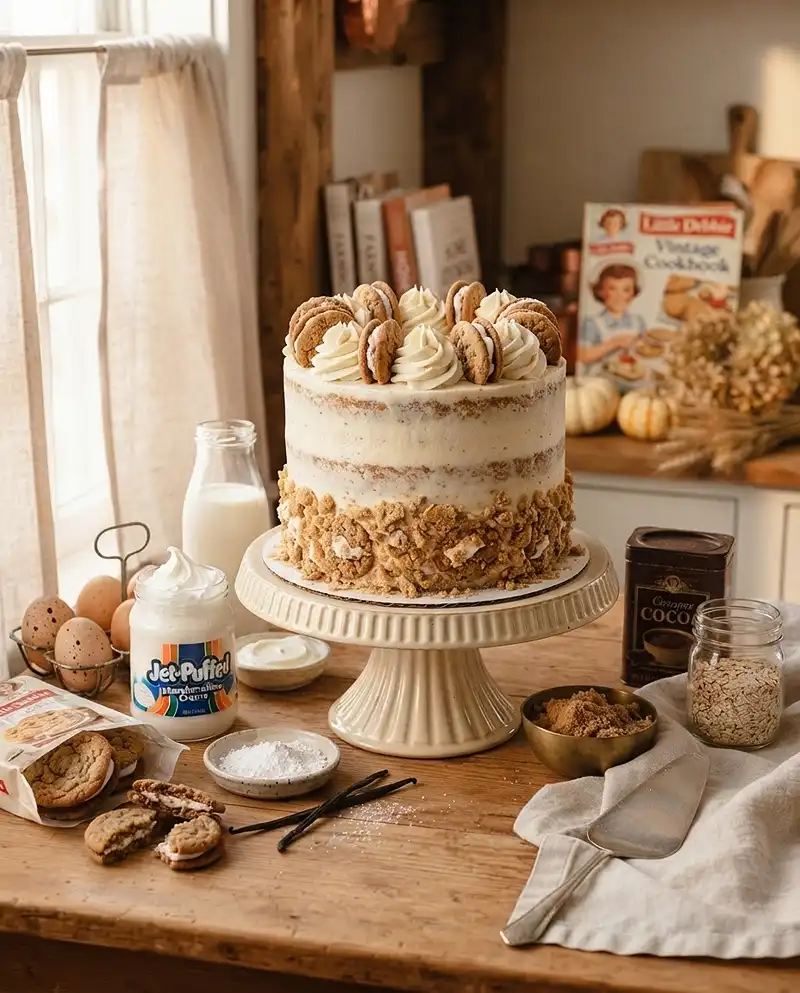 Oatmeal Creme Pie Cake 5 oatmeal creme pie cake