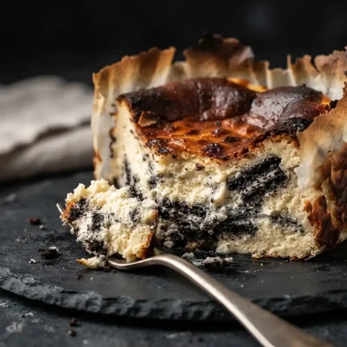 oreo basque cheesecake​
