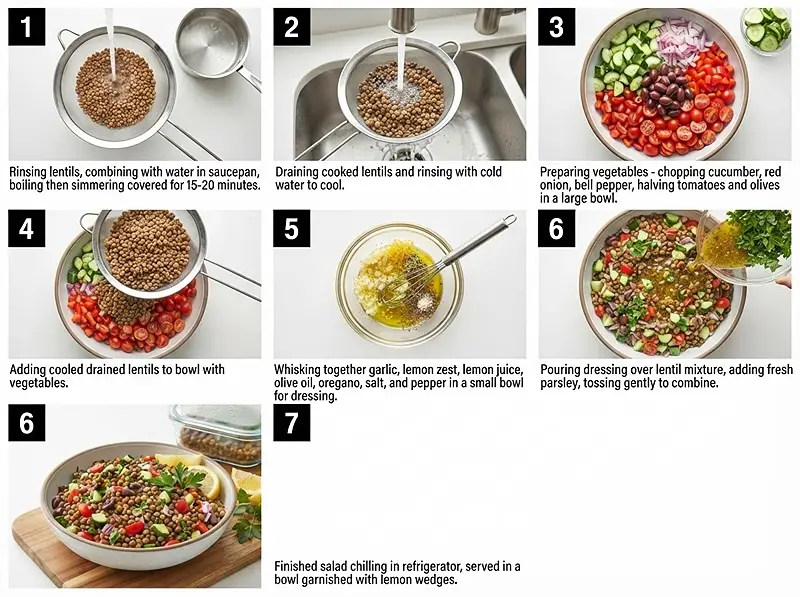 High-Fiber Mediterranean Lentil Salad 3 pre High-Fiber Mediterranean Lentil Salad