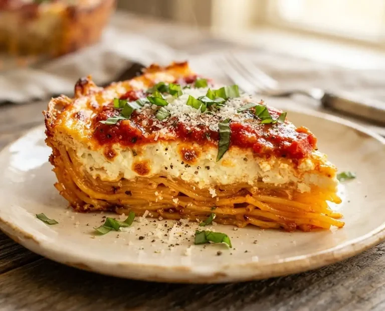 spaghetti pie​