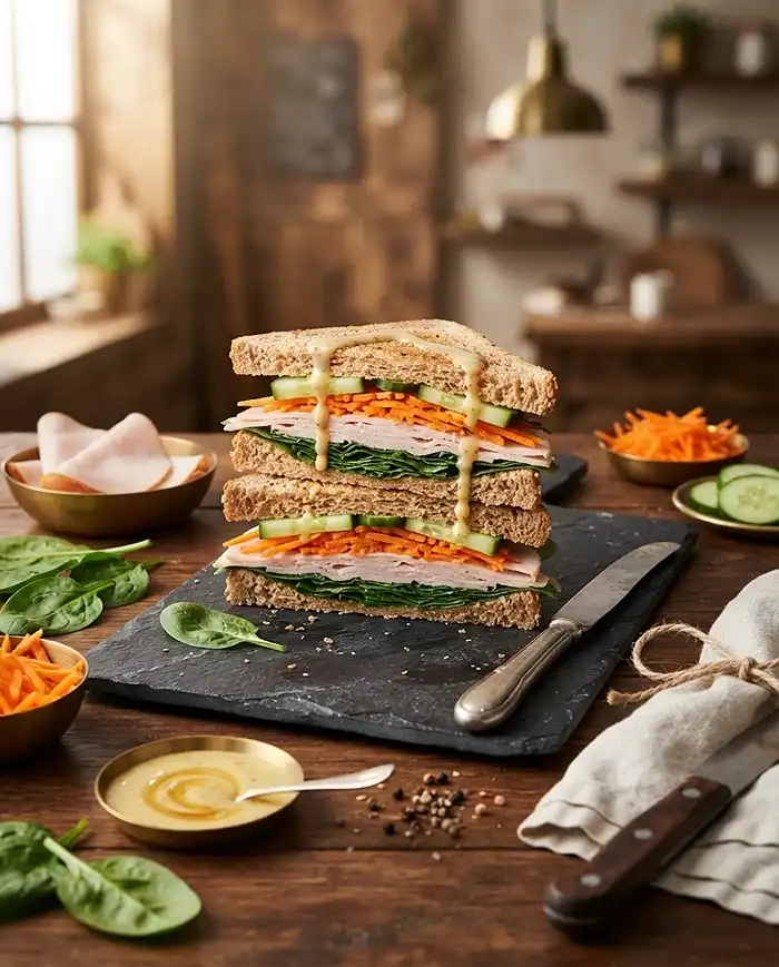 Honey Mustard Turkey Sandwich Recipe 5 turkey honey mustard sandwich