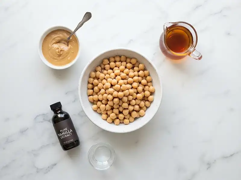 4 Ingredient Chickpea Cookies 3 4 ingredients for chickpea cookies