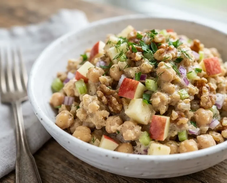Apple Walnut Chickpea Salad
