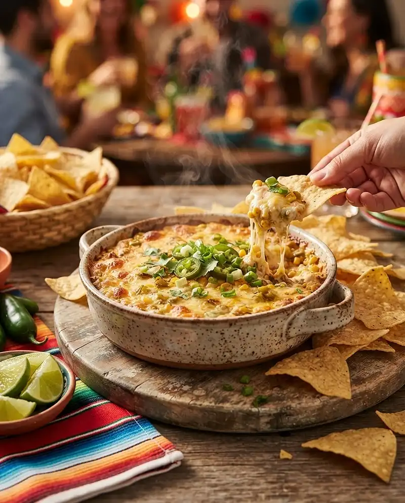 Baked Jalapeno Corn Dip Recipe