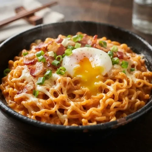 How to Cook Buldak Carbonara with Milk 2 Buldak Carbonara Noodles with Milk