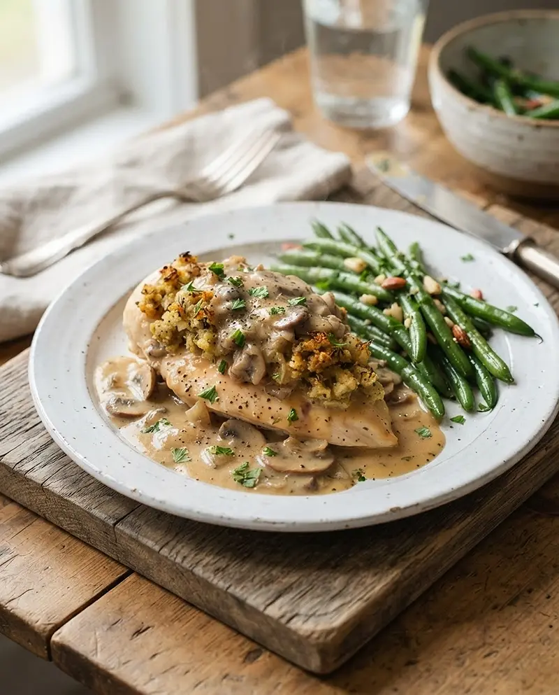 Crockpot Chicken and Stuffing Dinner 4 Crockpot Chicken and Stuffing Dinner recipe