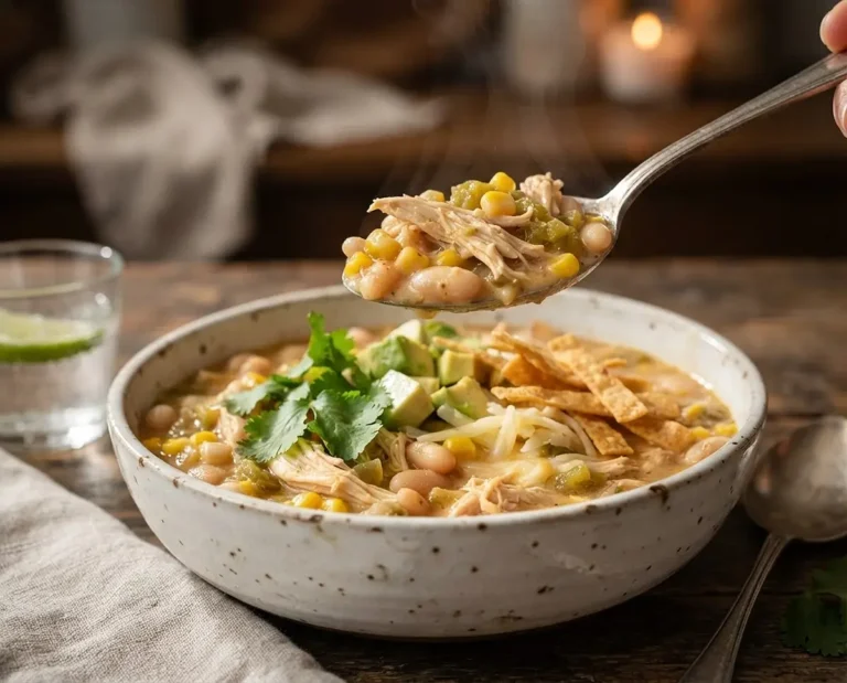 Crockpot White Bean Chicken Chili