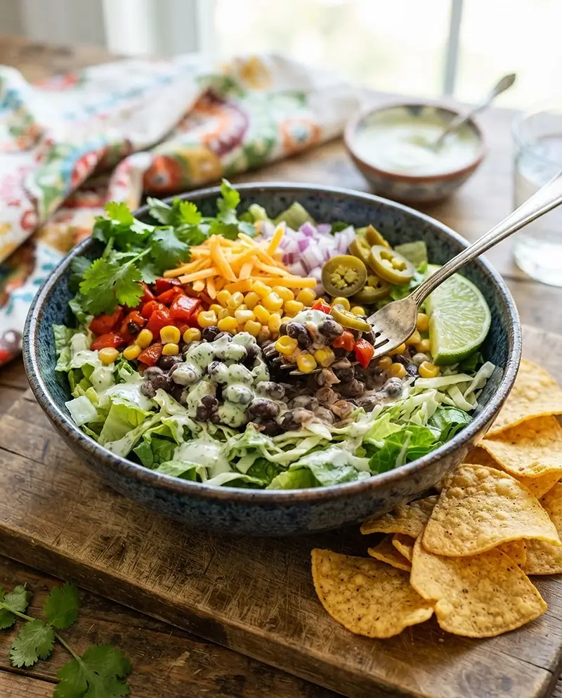 Fiber-Rich Black Bean Taco Bowls RECIPE