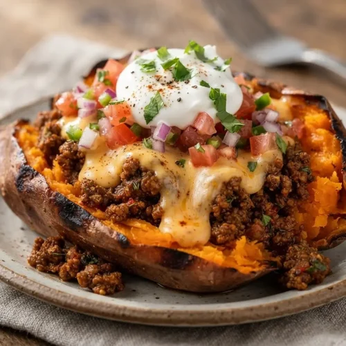 High-Protein Stuffed Sweet Potatoes 5 High-Protein Stuffed Sweet Potatoes