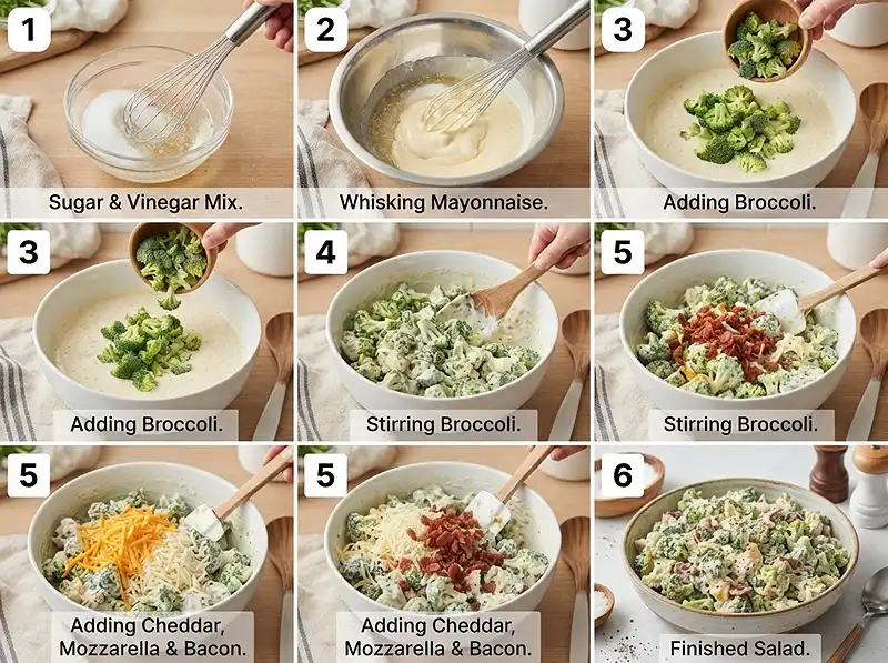 How to Make broccoli salad recipe chicken salad chick copycat​