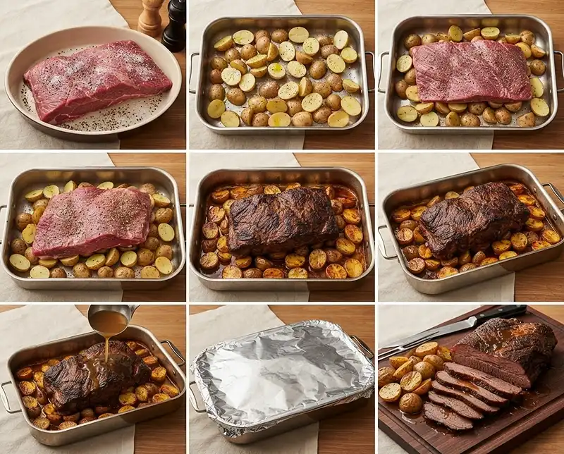 Classic Beef Brisket Recipe 4 How to cook classic beef brisket recipe step by step
