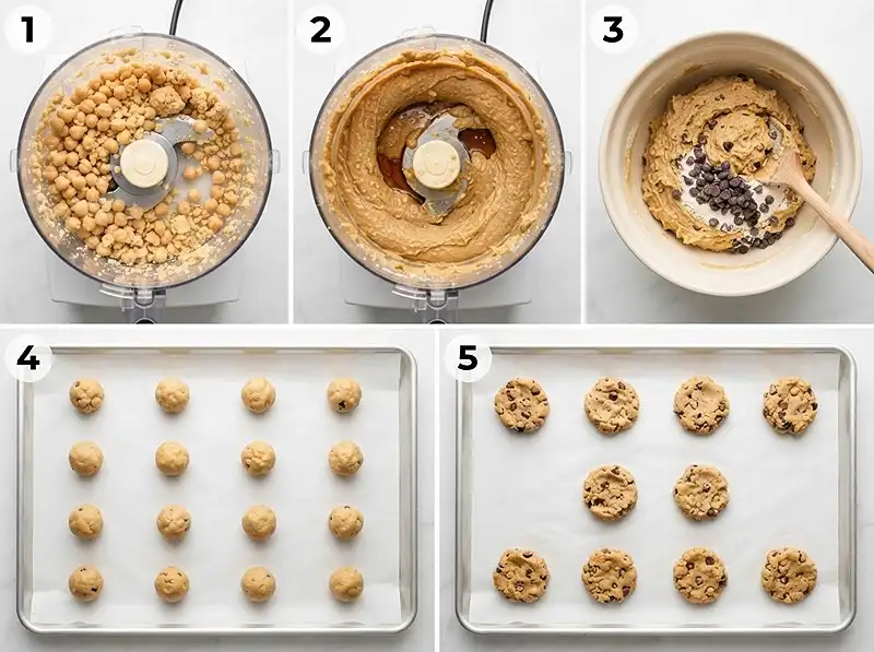 How to make chickpea protein cookies recipe​