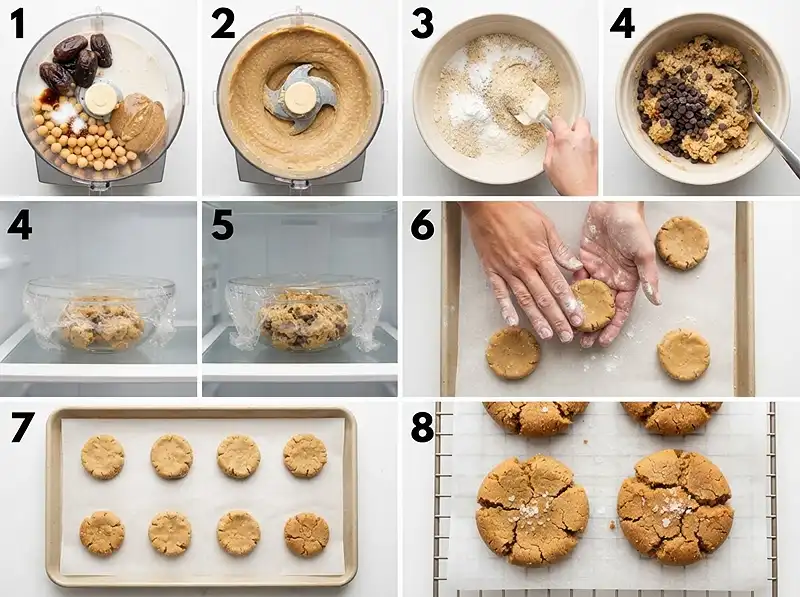 How to make gluten free chickpea cookies recipe​