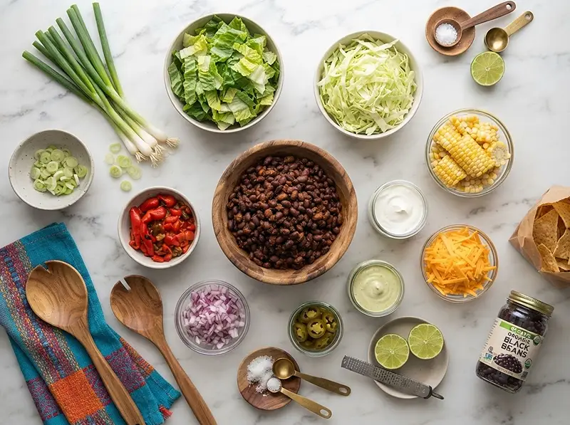 ING Fiber-Rich Black Bean Taco Bowls