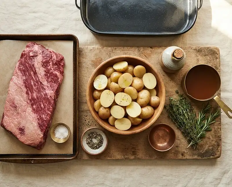 Classic Beef Brisket Recipe 3 Ingredients needed for classic beef brisket recipe