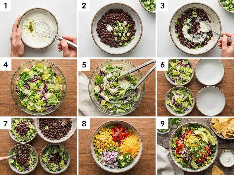 PRE Fiber-Rich Black Bean Taco Bowls