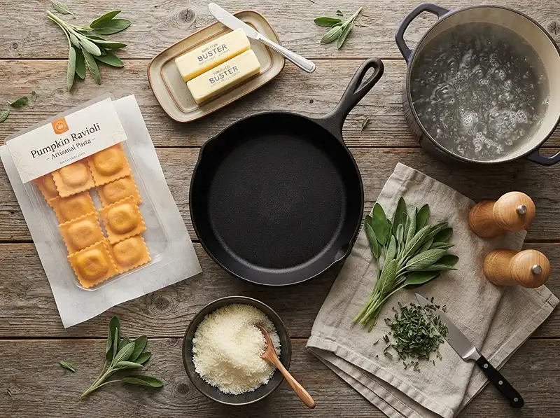 Pumpkin ravioli recipe ingredients