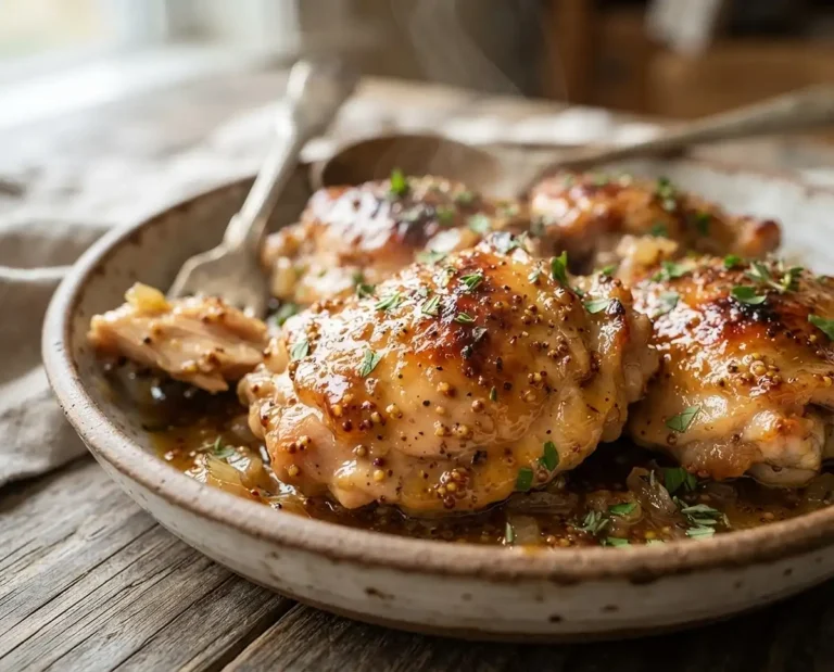 Slow Cooker Honey Mustard Chicken