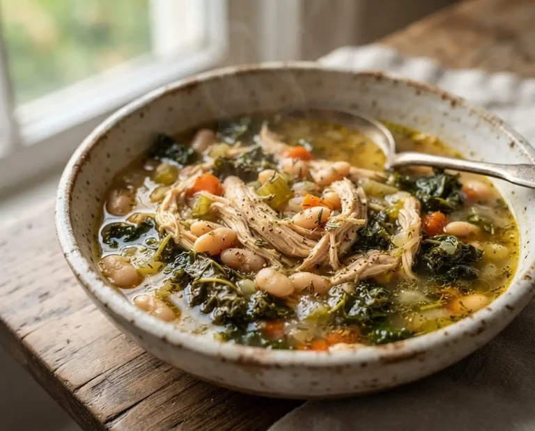 White Bean Kale Chicken Stew