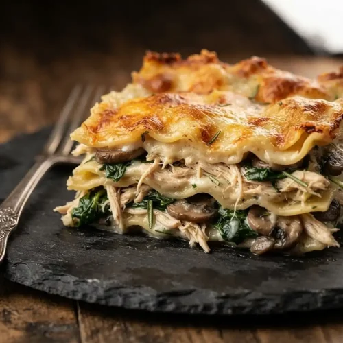 chicken rosemary lasagna​