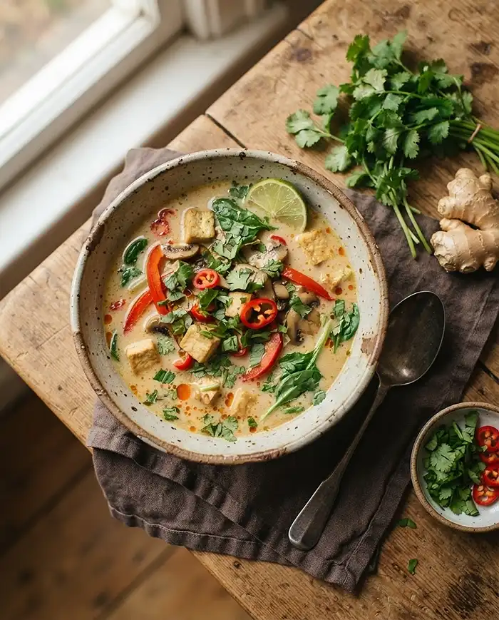 Coconut Curry Soup Cilantro Recipe 5 coconut curry soup cilantro