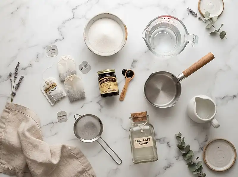 earl grey simple syrup recipe​ Ingredients