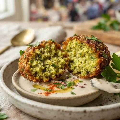 falafel with canned chickpeas