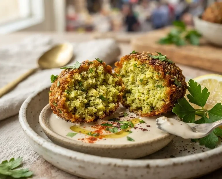 falafel with canned chickpeas