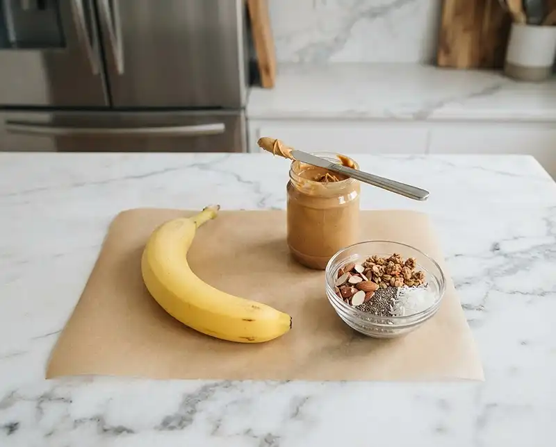 healthy banana sushi​ Ingredients