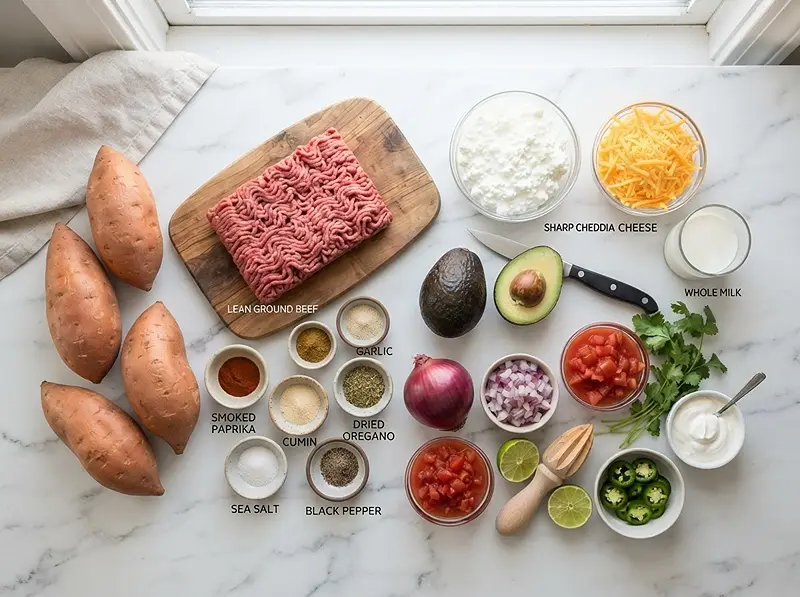 High-Protein Stuffed Sweet Potatoes 2 ing High-Protein Stuffed Sweet Potatoes