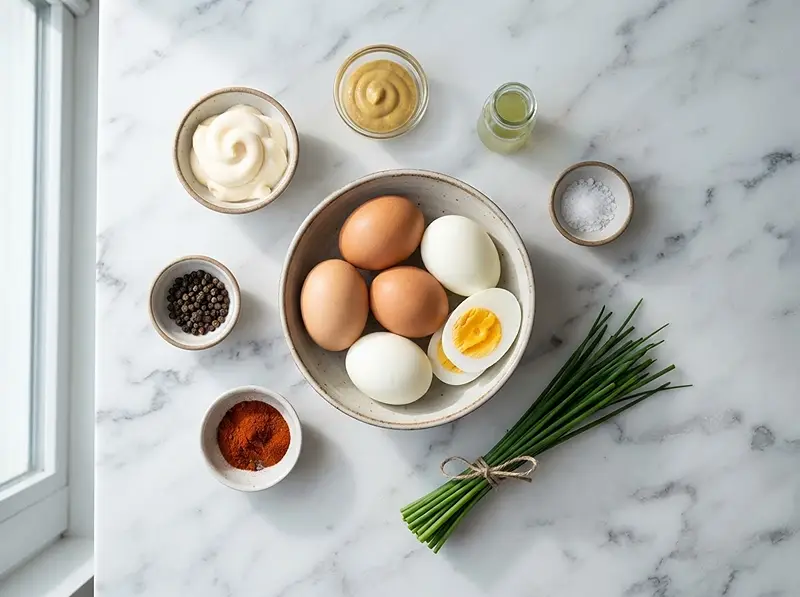 Pumpkin Patch Deviled Eggs for Fall 2 ing Pumpkin Patch Deviled Eggs