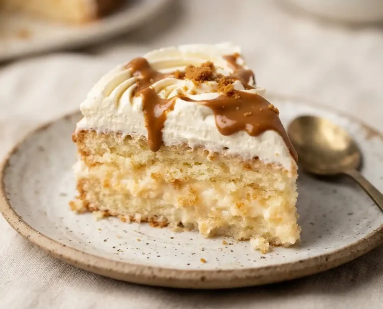 lotus milk cake