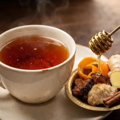 mushroom tea recipe