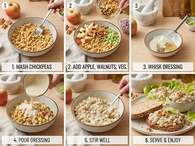 pre Apple Walnut Chickpea Salad
