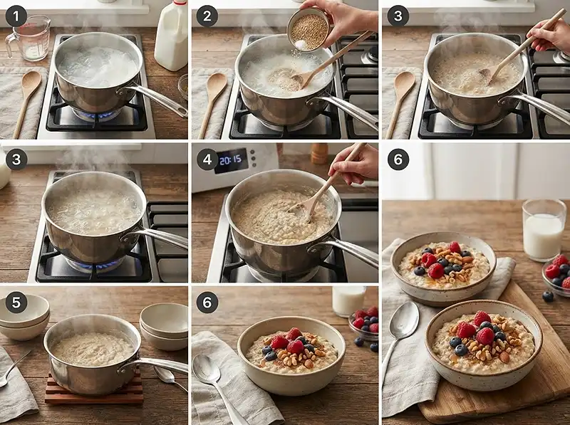 steel cut oats preparation​