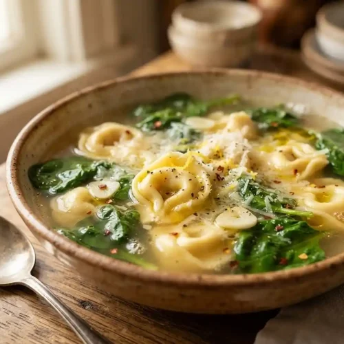 Valerie Bertinelli Favorite Soup Recipe 2 tortellini in brodo