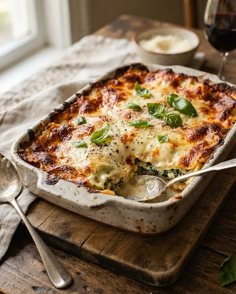 Baked Ravioli Alfredo Casserole 4 Baked Ravioli Alfredo Casserole recipe