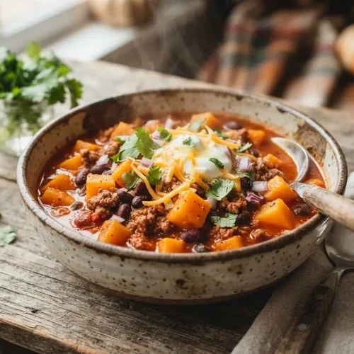 Beef and Butternut Chili 5 Beef and Butternut Chili