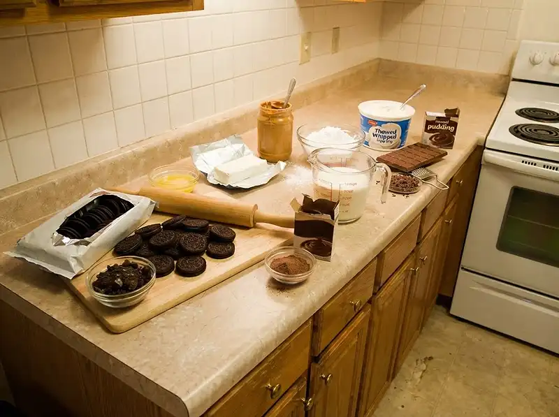 Chocolate Peanut Butter Lasagna ingredients
