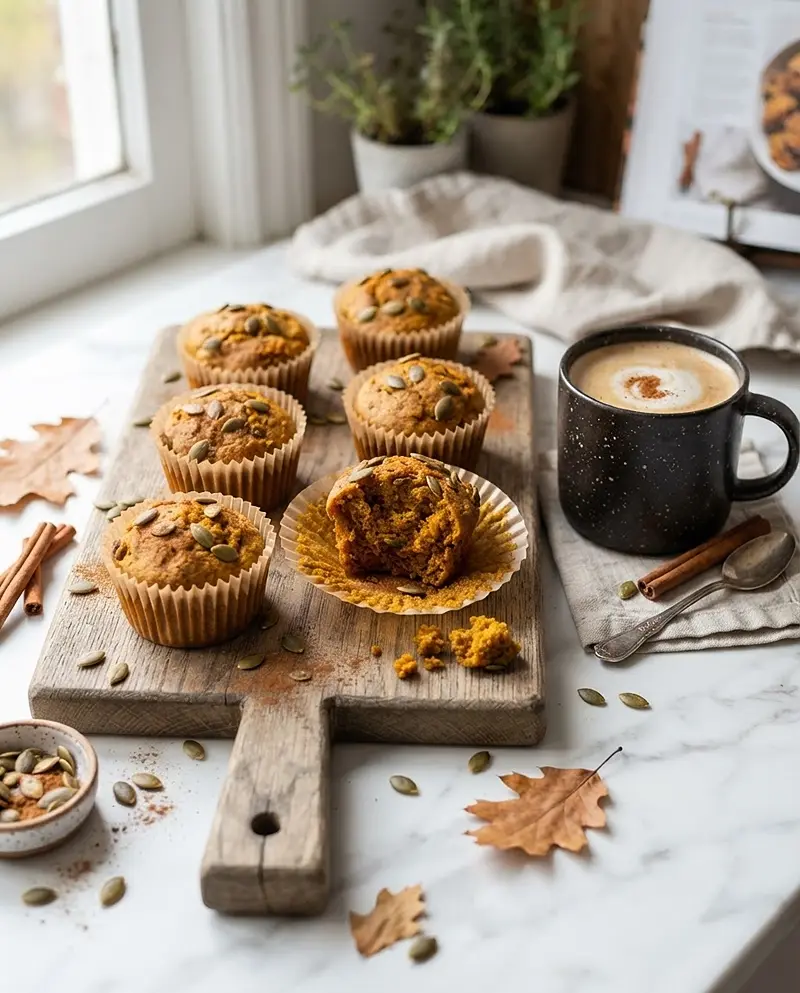 Healthy Greek Yogurt Pumpkin Muffins 5 Healthy Greek Yogurt Pumpkin Muffins recipe