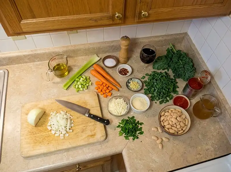 Ingredients for kitchen pizza beans recipe​