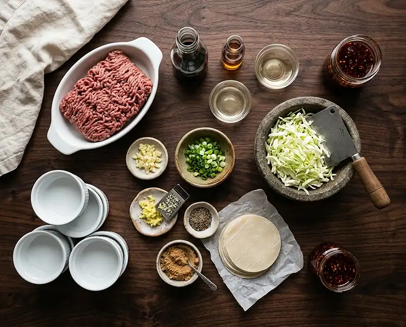 Asian Dumpling Lasagna 3 Lasagna soup dumplings ingredients