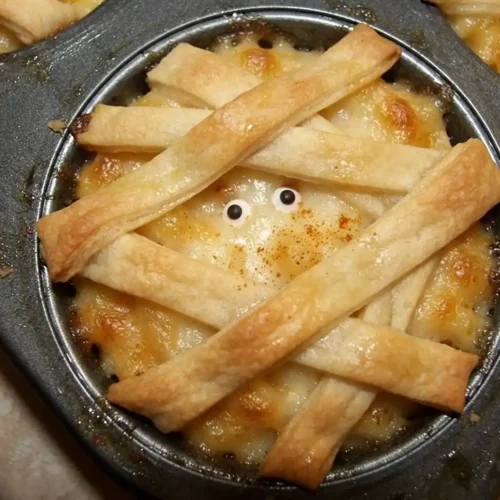 Mummy Mac and Cheese Cups