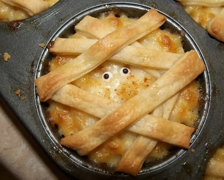 Taste with Purpose 3 Mummy Mac and Cheese Cups