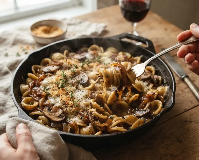 One Pot French Onion Pasta