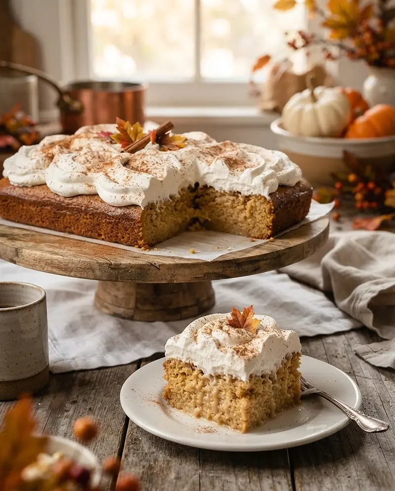 Pumpkin Spice Tres Leches Cake 4 Pumpkin Spice Tres Leches Cake recipe