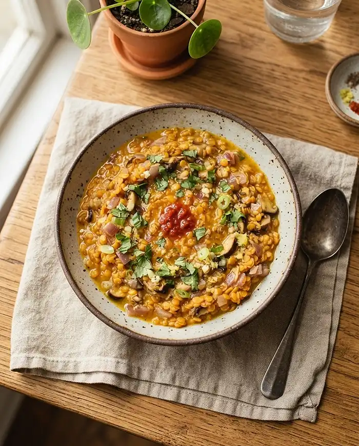 Spicy split red lentils​