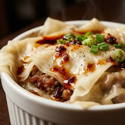 asian dumpling lasagna​